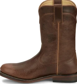 Justin Boots Holland 10" Roper Brown Sale