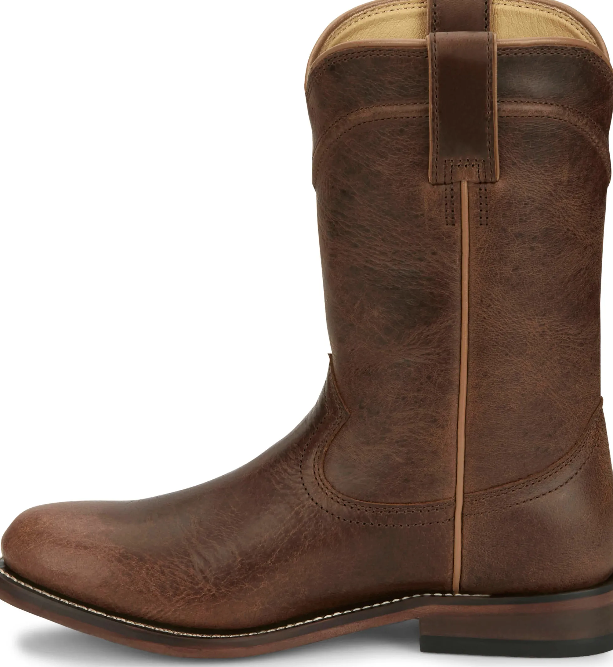 Justin Boots Holland 10" Roper Brown Sale