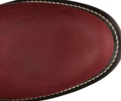 Justin Boots Holland 10" Roper Red Outlet