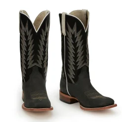 Justin Boots Hombre 13&rdquo; Suede Matte Black Hot