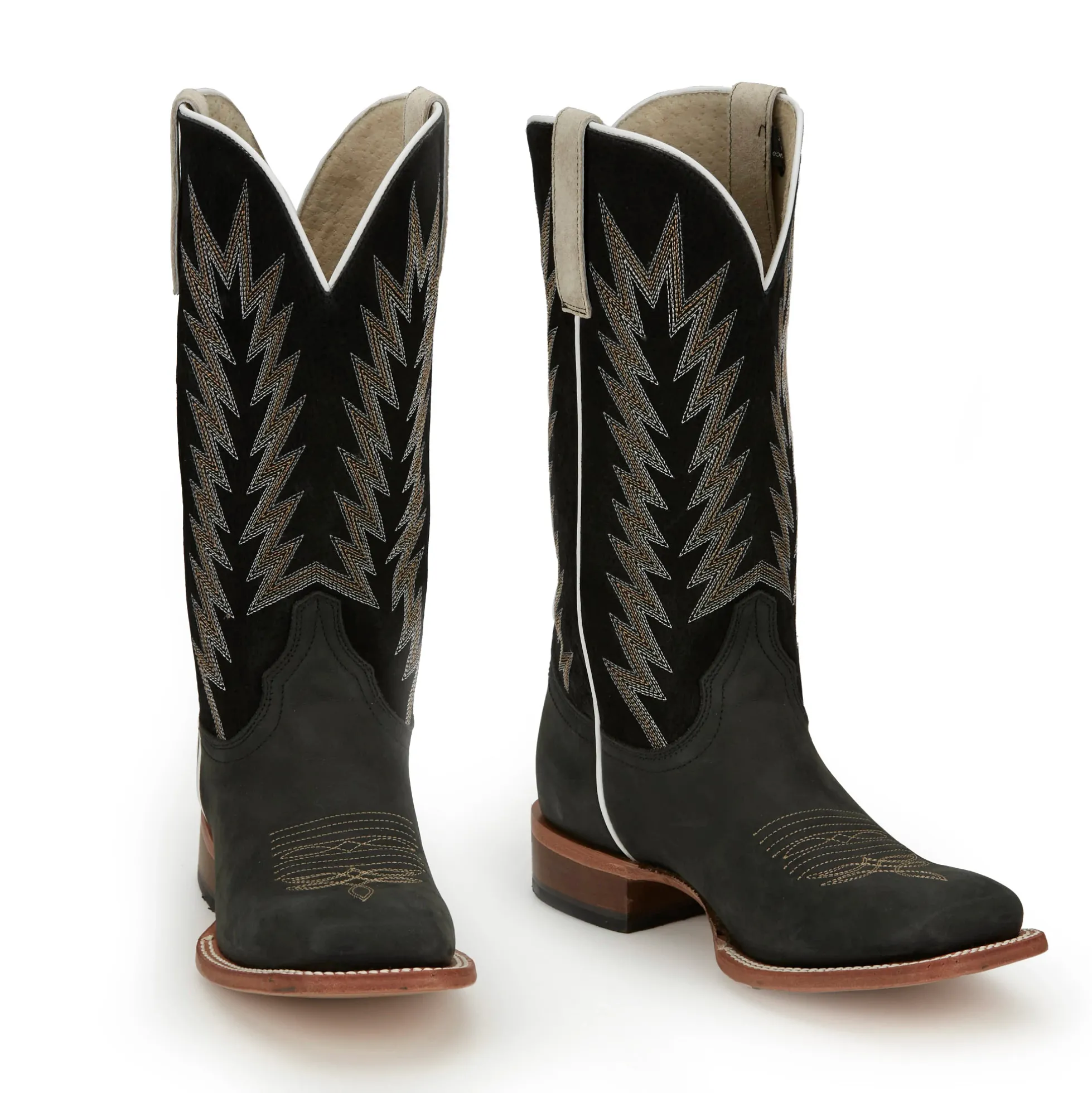 Justin Boots Hombre 13” Suede Matte Black Hot