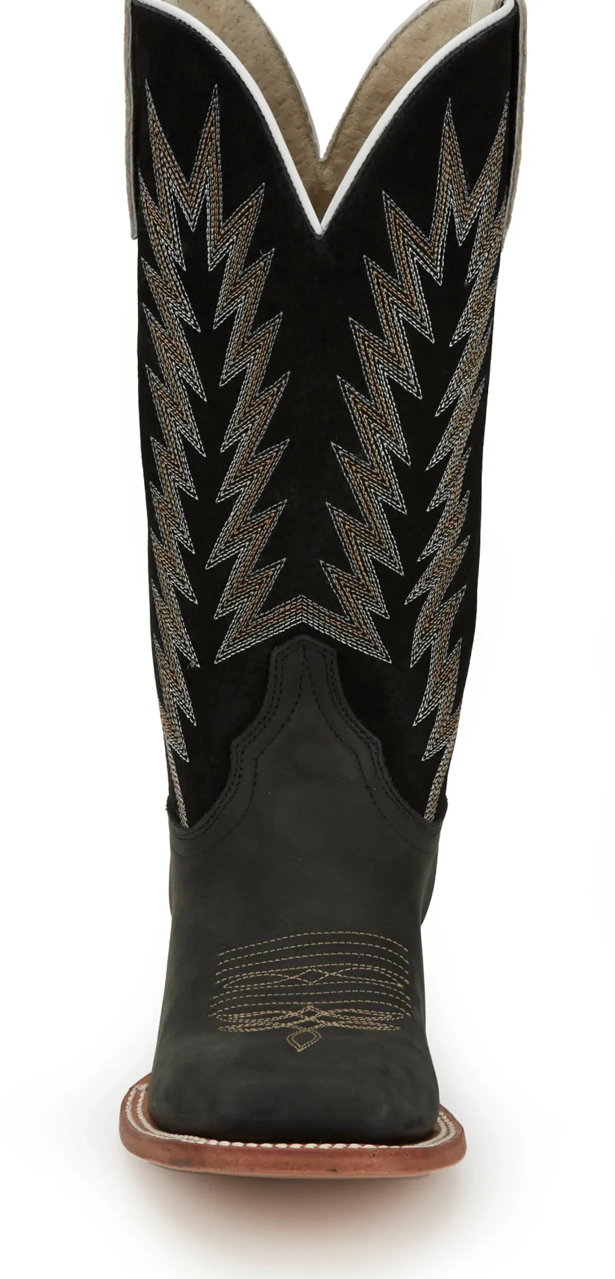 Justin Boots Hombre 13” Suede Matte Black Hot