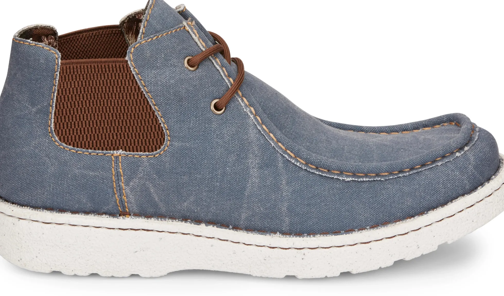 Justin Boots Hudson Slip-On Casual Shoe Blue Best