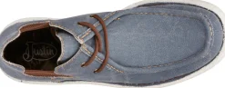 Justin Boots Hudson Slip-On Casual Shoe Blue Best