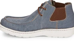 Justin Boots Hudson Slip-On Casual Shoe Blue Best