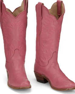 Justin Boots Ina Pink 13" Limited Edition Rosebud Clearance