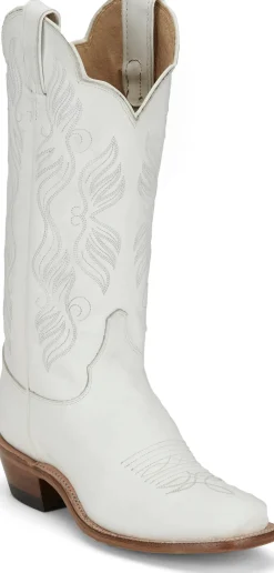 Justin Boots Ina 13" Limited Edition White