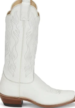 Justin Boots Ina 13" Limited Edition White