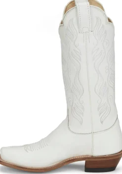 Justin Boots Ina 13" Limited Edition White