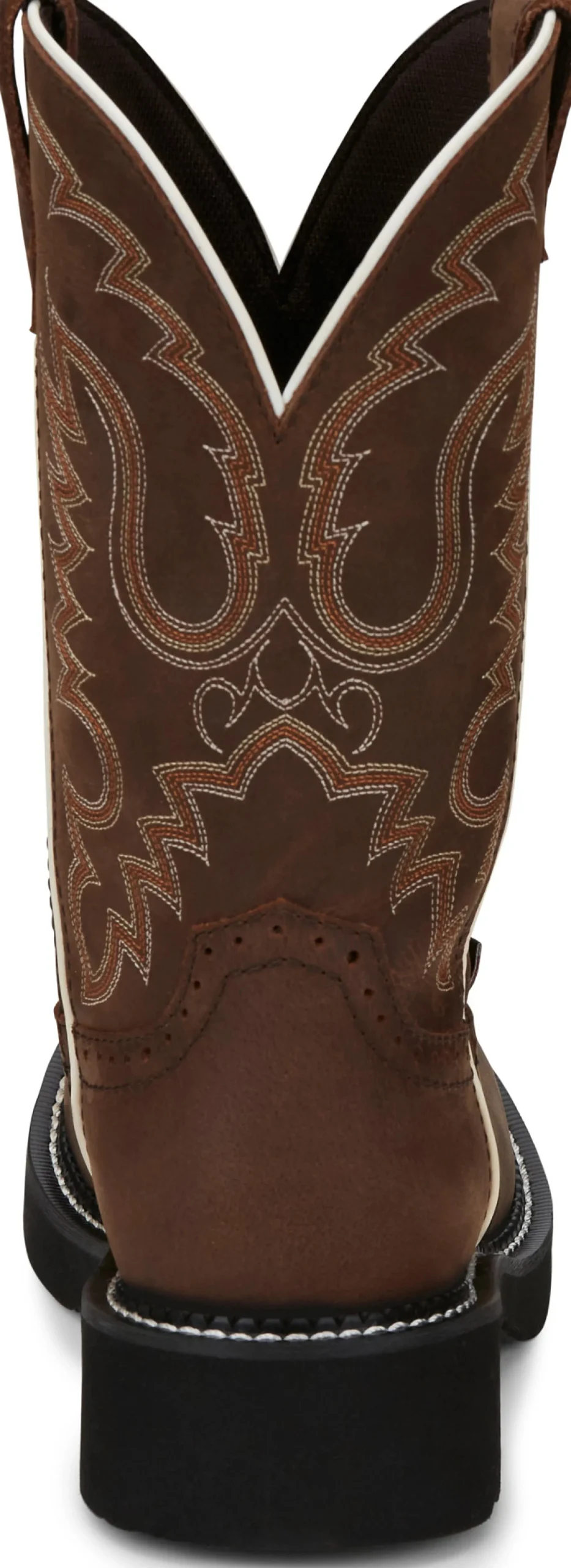 Justin Boots Inji 11" Western Boot Aged Bark Outlet
