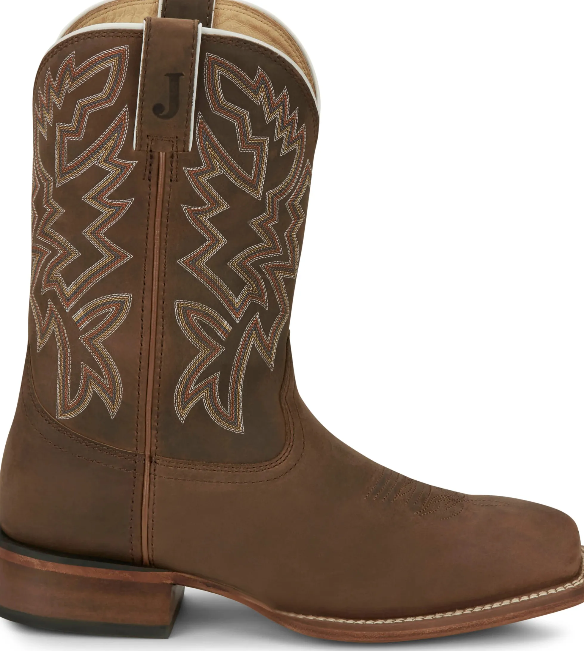 Justin Boots Jackpot 11" Western Walnut Hot
