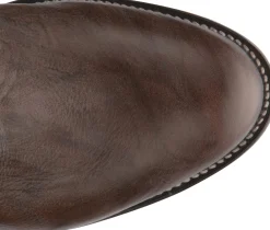 Justin Boots Jackson 10" Roper Dark Brown Best