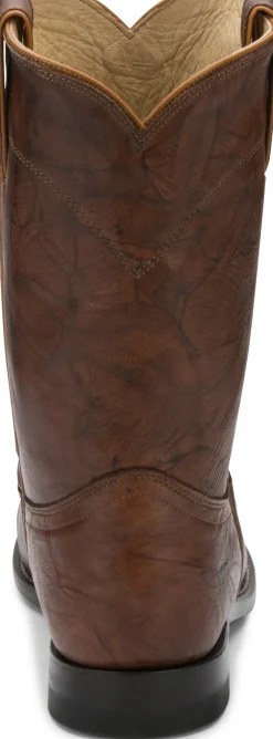 Justin Boots Jackson 10" Roper Chestnut New