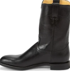Justin Boots Jackson 10" Roper Black