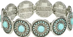 Justin Boots Justin Concho Bracelet Silver Clearance