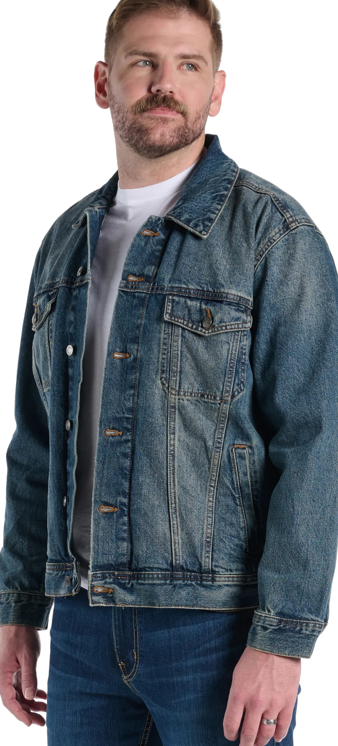 Justin Boots Justin Denim Jacket Blue Discount