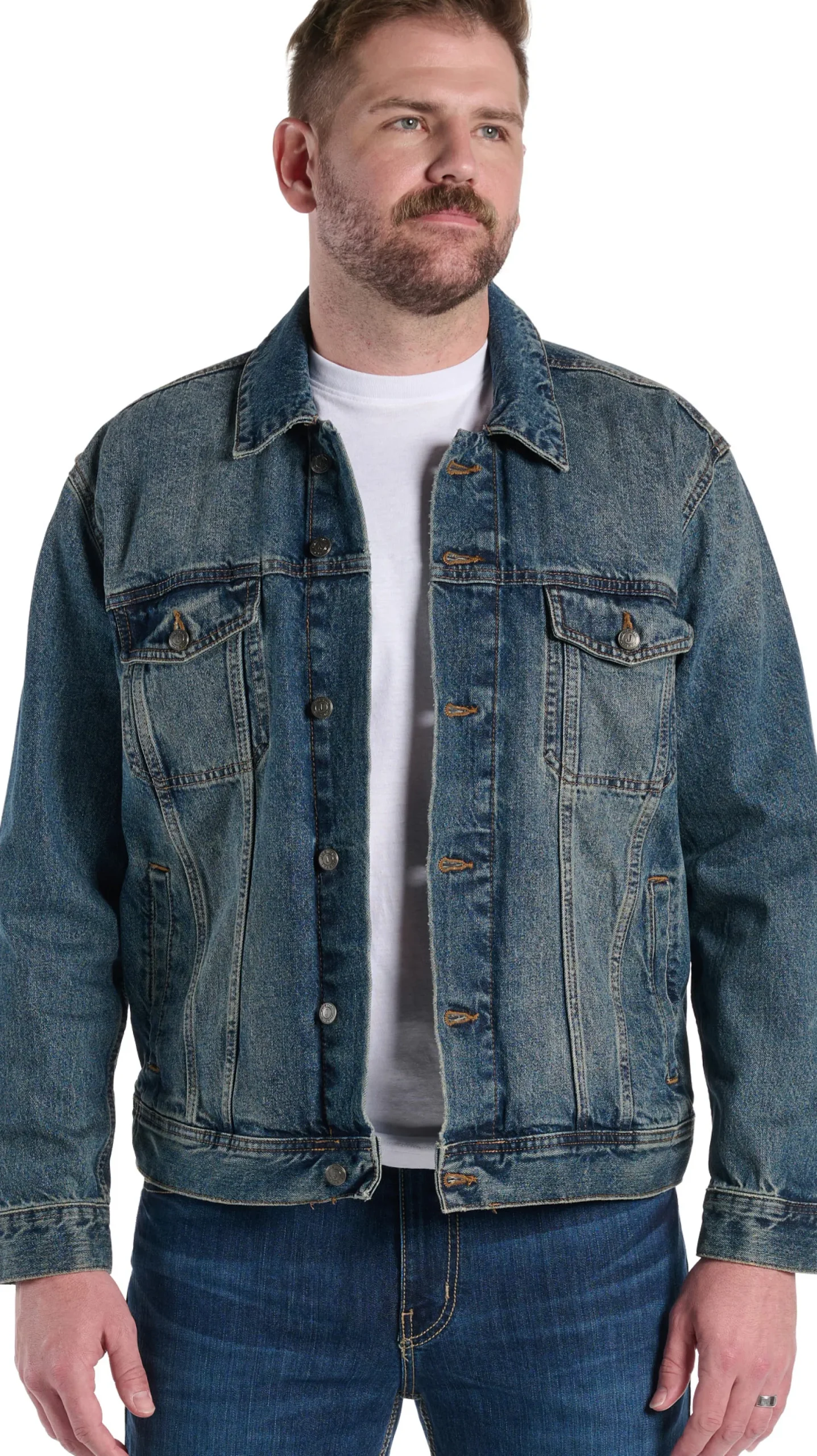 Justin Boots Justin Denim Jacket Blue Discount