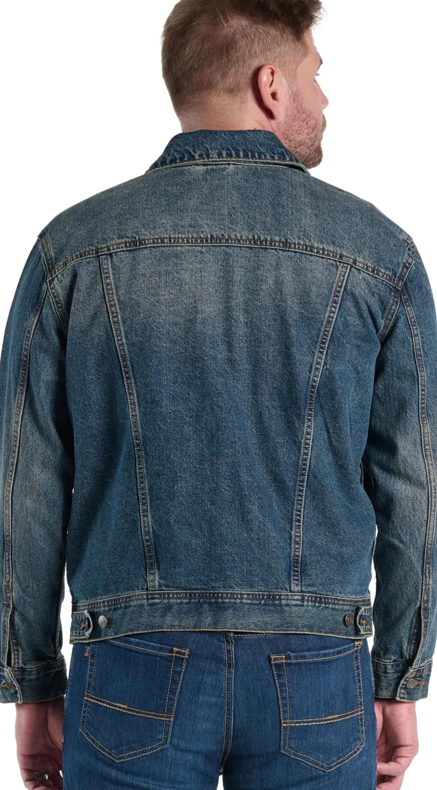 Justin Boots Justin Denim Jacket Blue Discount
