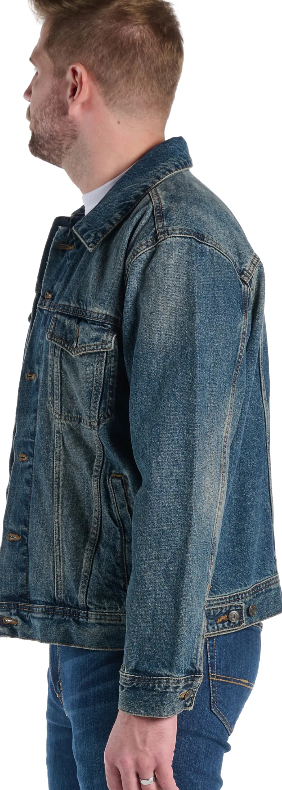 Justin Boots Justin Denim Jacket Blue Discount