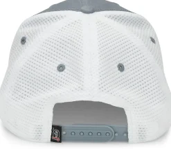 Justin Boots Justin Logo Stripes Cap Grey/White Mesh Sale