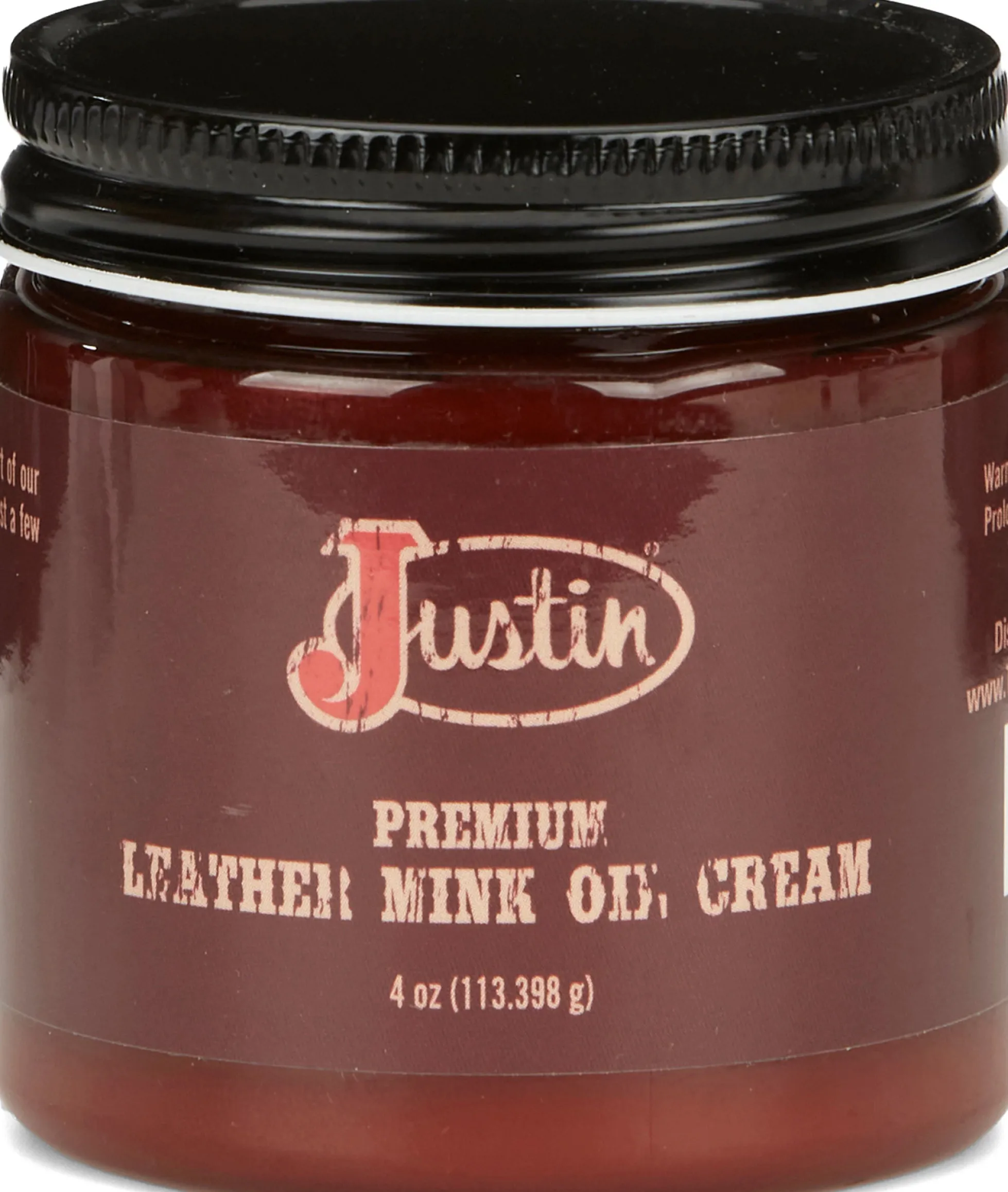 Justin Boots Justin Premium Leather Mink Oil Cream Neutral Best