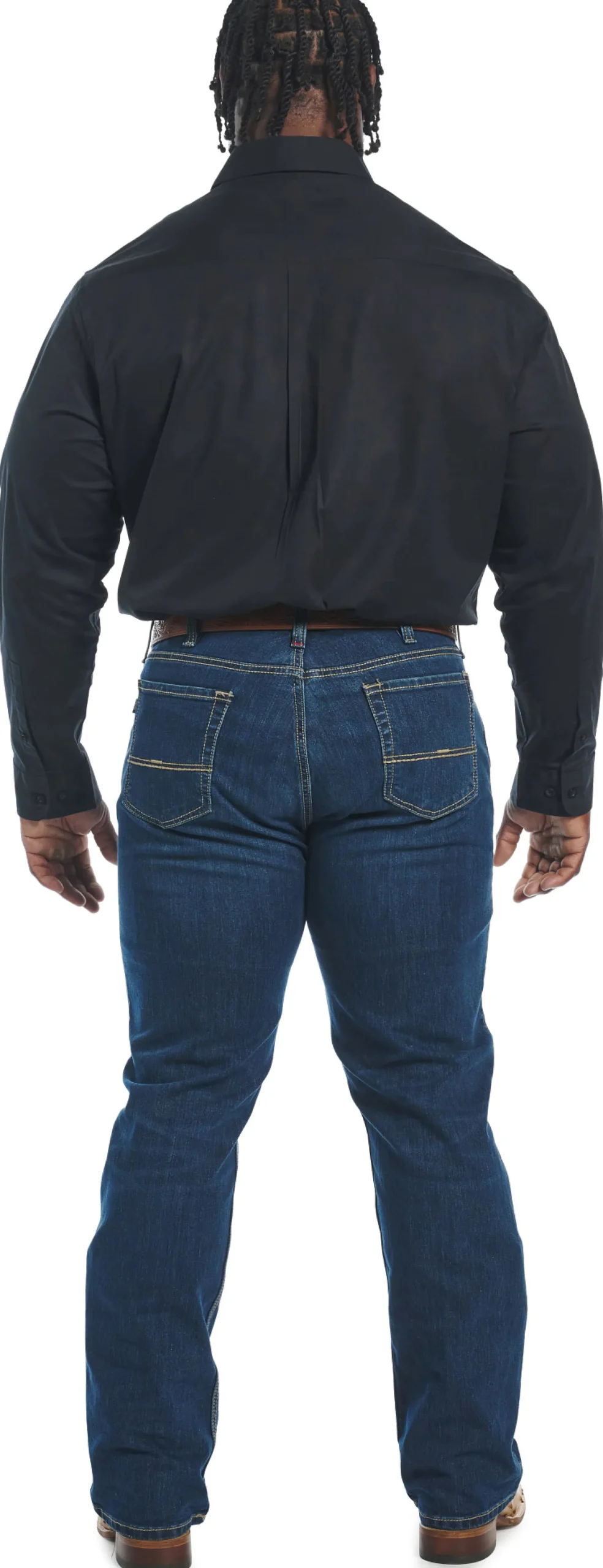 Justin Boots Justin Team Button Down Caviar Hot