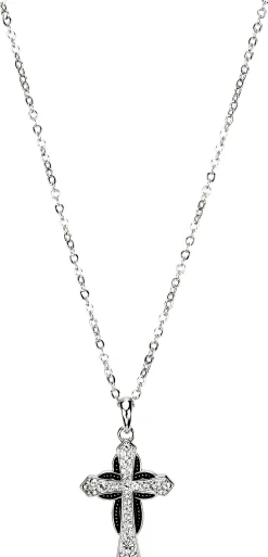 Justin Boots Justin Women's Cross Necklace Silver Hot