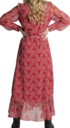 Justin Boots Justin Women's Wrap Maxi Dress Red Online