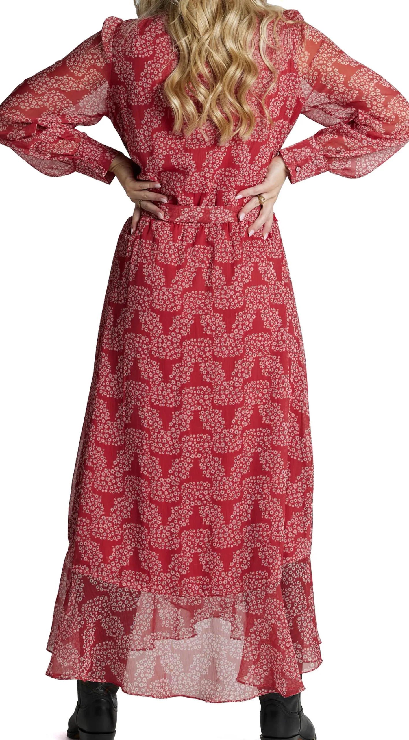 Justin Boots Justin Women's Wrap Maxi Dress Red Online