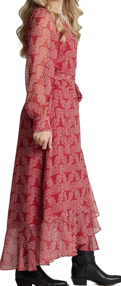Justin Boots Justin Women's Wrap Maxi Dress Red Online
