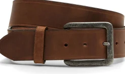 Justin Boots Logger Boy Belt Brown New