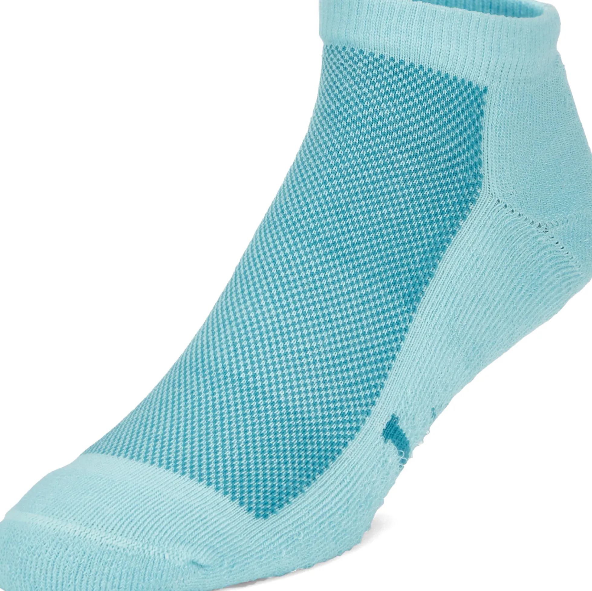 Justin Boots Low Cut Socks Turquoise Best