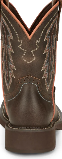 Justin Boots Lyla 8" Western Boot Brown Sale