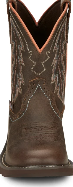 Justin Boots Lyla 8" Western Boot Brown Sale