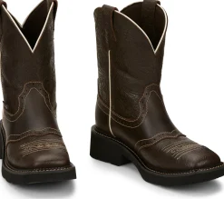 Justin Boots Mandra 8" Western Boot Brown