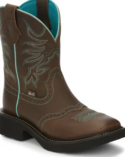 Justin Boots Mandra 8" Western Boot Chocolate Best