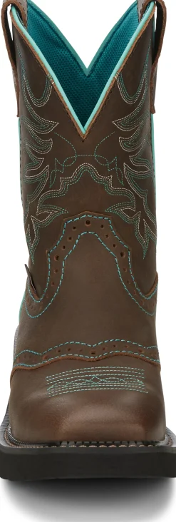 Justin Boots Mandra 8" Western Boot Chocolate Best