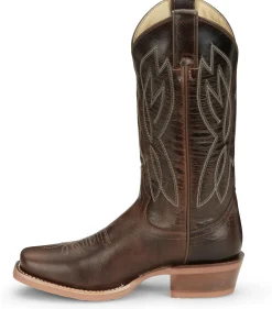 Justin Boots Mayberry 12" Women's Western Boot Umber Outlet