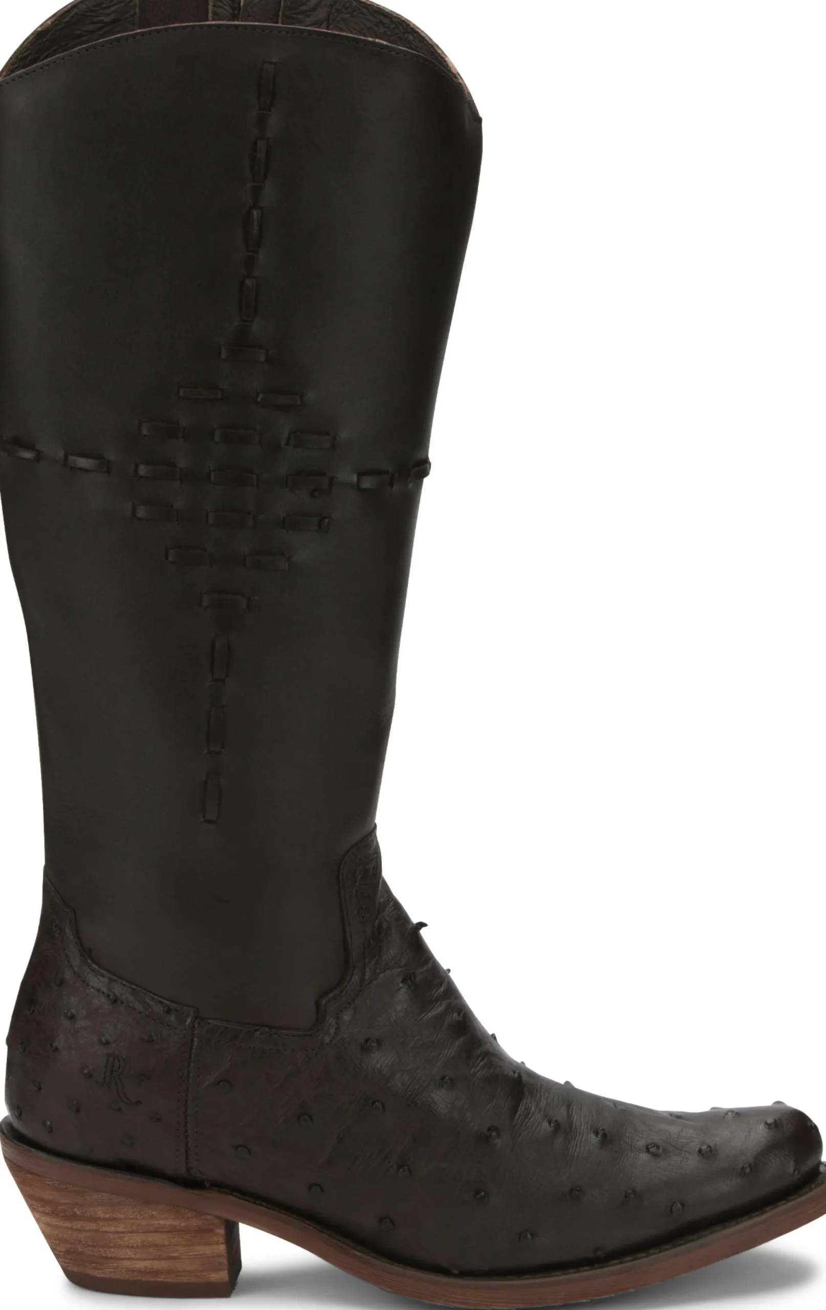 Justin Boots Mcalester 15" Full Quill Western Boot Nicotine Brown Sale