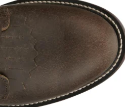 Justin Boots Mckean 7" Lace-Up Roper Brown Hot