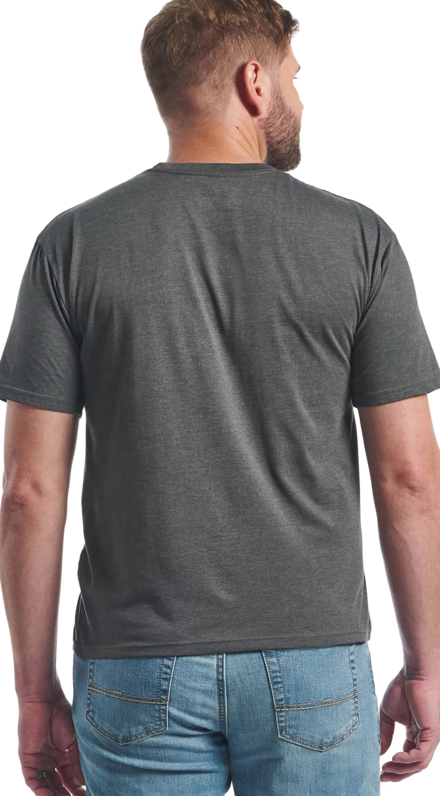Justin Boots Men's No Bull About It Tee Charcoal