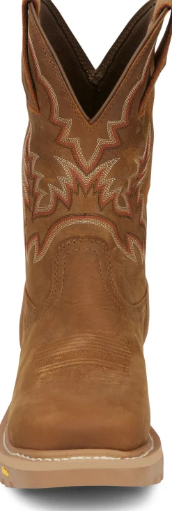 Justin Boots Montana Nano Comp Toe Rust Clearance