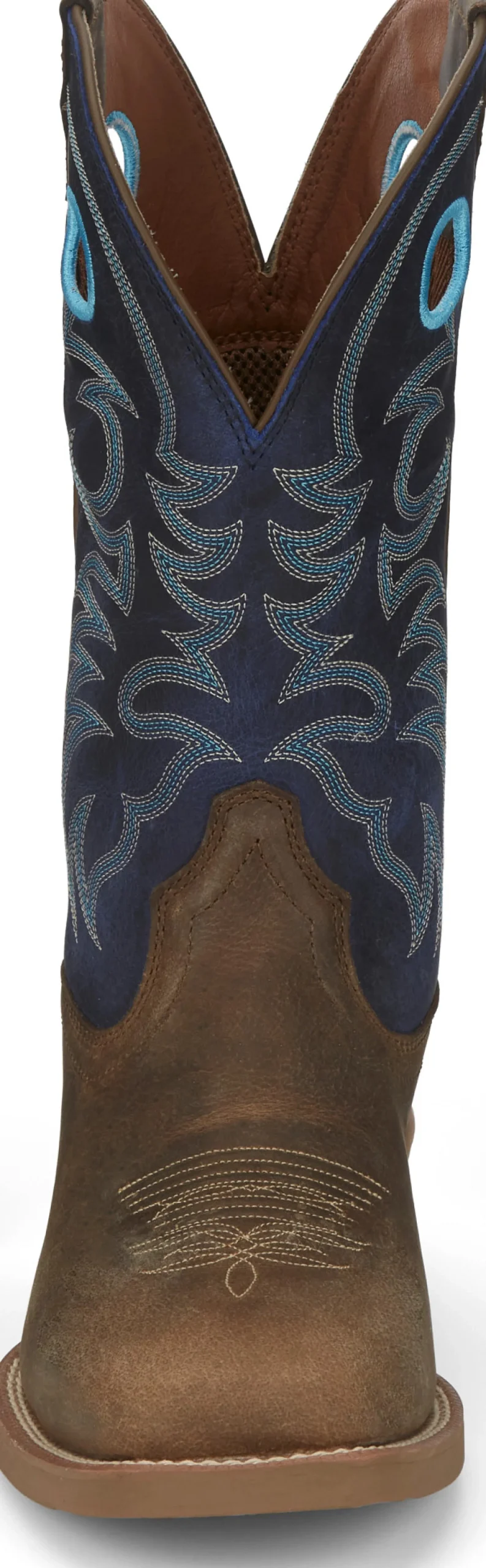 Justin Boots Muley 12" Western Peanut Tan