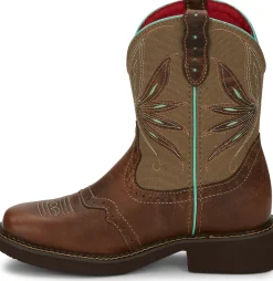 Justin Boots Nettie 8" Western Boot Tan Best