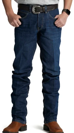 Justin Boots Original Straight Leg Medium Wash Discount