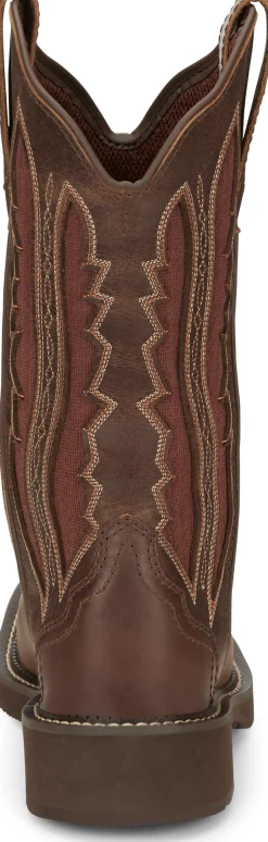 Justin Boots Paisley 11" Western Boot Brown