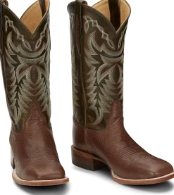 Justin Boots Pascoe 13" Smooth Ostrich Kango Cowboy Online