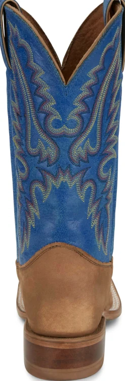 Justin Boots Peyton 11" Western Boot Distressed Cognac Outlet