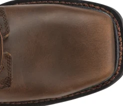Justin Boots Pipefitter 8" Steel Toe Aged Bark Outlet