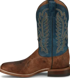Justin Boots Poston 11" Western Amber Sale